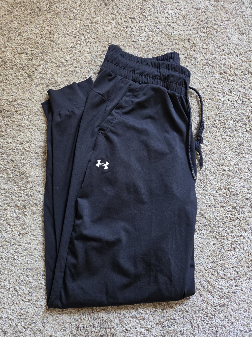 Under Armour Black Slim Fit Jogger Pants